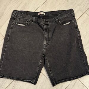 Levi's Dark Gray Jean Shorts